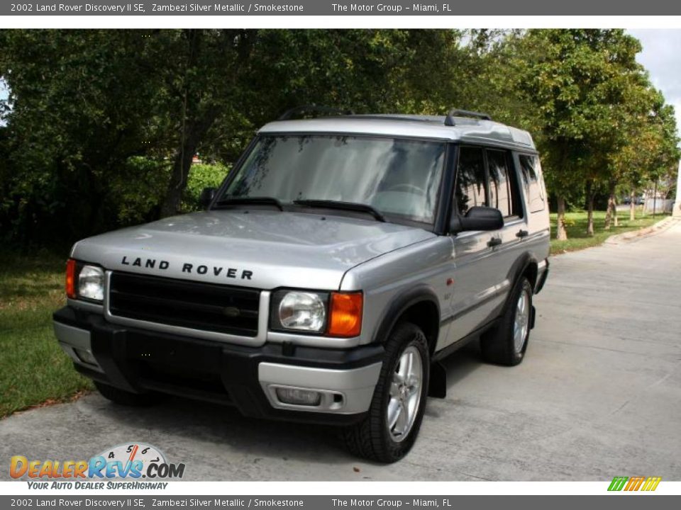 2002 Land Rover Discovery II SE Zambezi Silver Metallic / Smokestone Photo #1