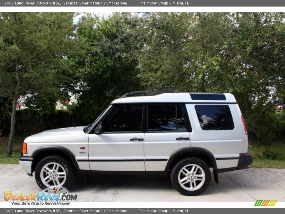 2002 Land Rover Discovery II SE Zambezi Silver Metallic / Smokestone Photo #4