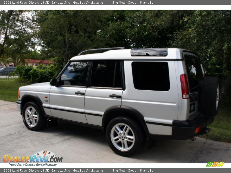 2002 Land Rover Discovery II SE Zambezi Silver Metallic / Smokestone Photo #6