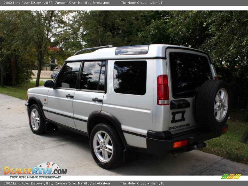 2002 Land Rover Discovery II SE Zambezi Silver Metallic / Smokestone Photo #7