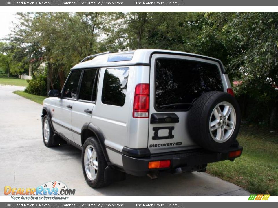 2002 Land Rover Discovery II SE Zambezi Silver Metallic / Smokestone Photo #8