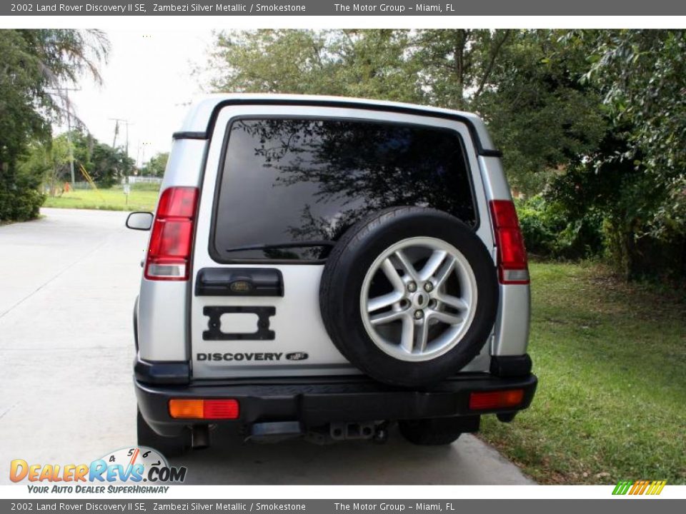 2002 Land Rover Discovery II SE Zambezi Silver Metallic / Smokestone Photo #10