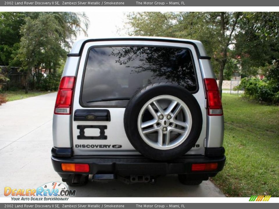 2002 Land Rover Discovery II SE Zambezi Silver Metallic / Smokestone Photo #11