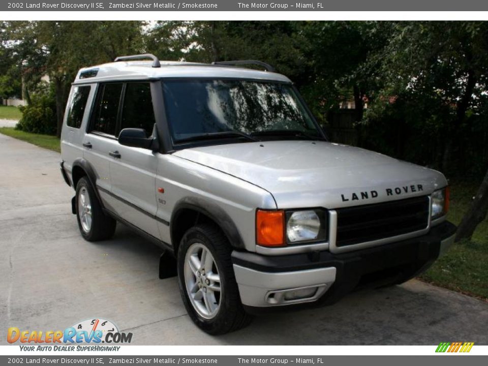 2002 Land Rover Discovery II SE Zambezi Silver Metallic / Smokestone Photo #18