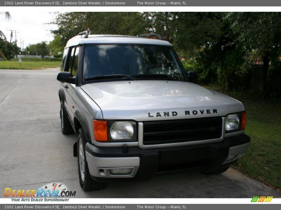 2002 Land Rover Discovery II SE Zambezi Silver Metallic / Smokestone Photo #19
