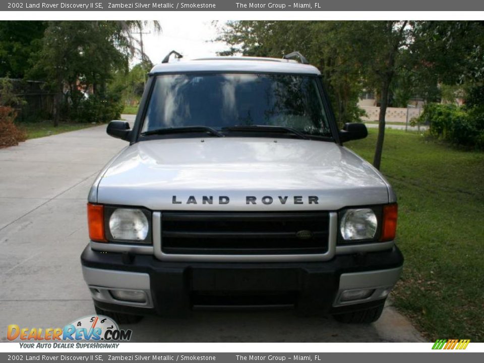 2002 Land Rover Discovery II SE Zambezi Silver Metallic / Smokestone Photo #20