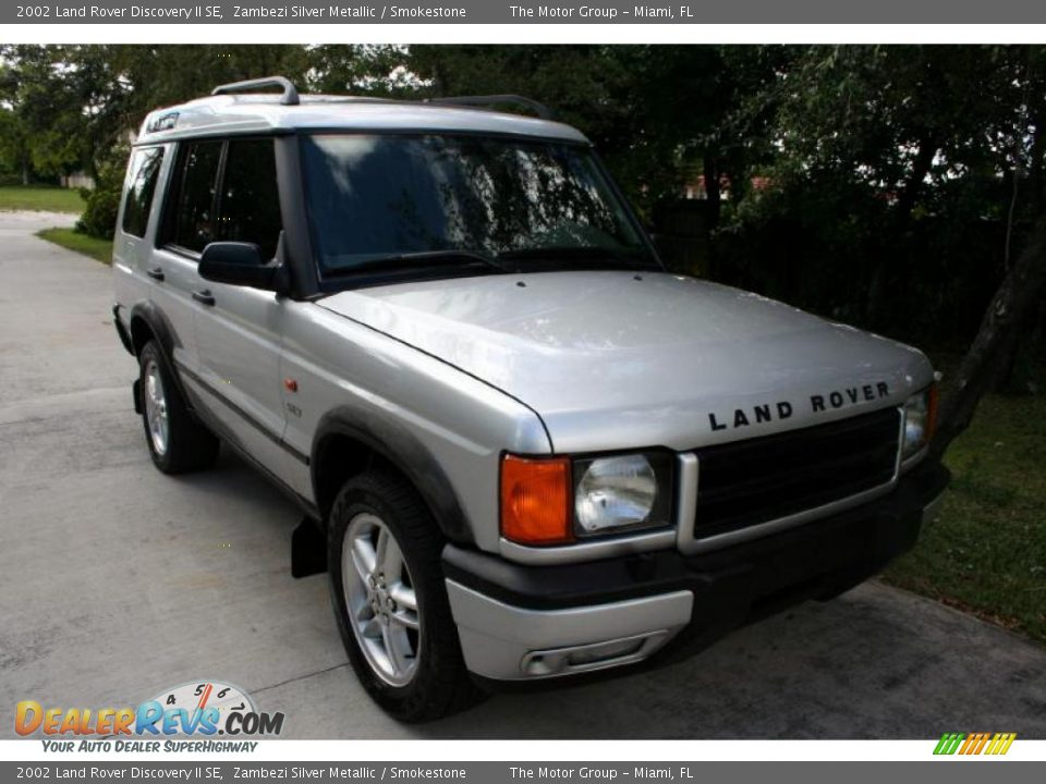 2002 Land Rover Discovery II SE Zambezi Silver Metallic / Smokestone Photo #21