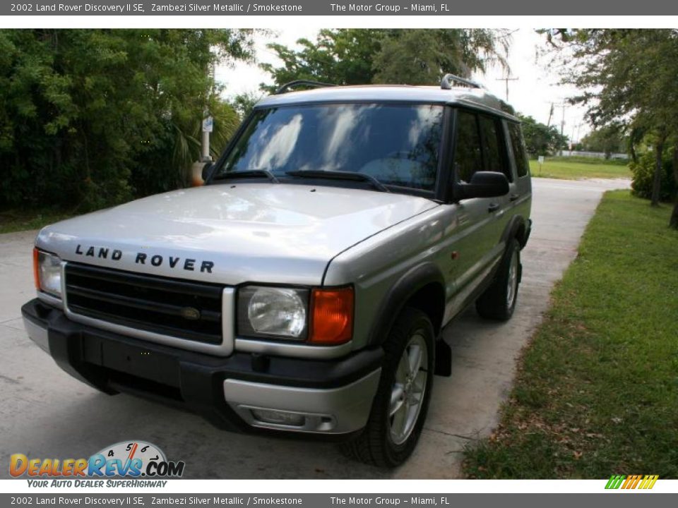 2002 Land Rover Discovery II SE Zambezi Silver Metallic / Smokestone Photo #22