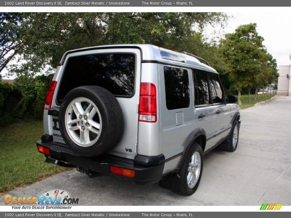 2002 Land Rover Discovery II SE Zambezi Silver Metallic / Smokestone Photo #24