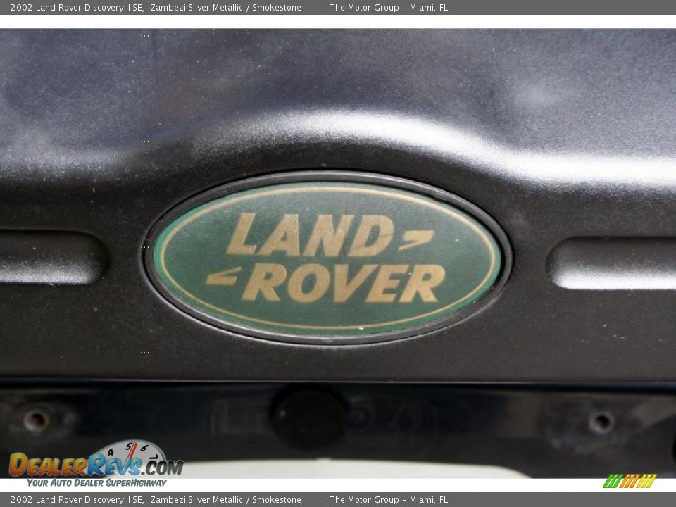 2002 Land Rover Discovery II SE Zambezi Silver Metallic / Smokestone Photo #34