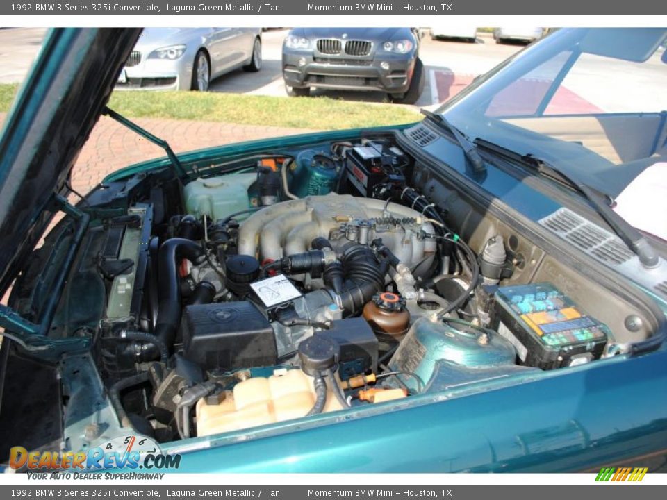 1992 BMW 3 Series 325i Convertible 2.5 Liter DOHC 24-Valve V6 Engine Photo #19