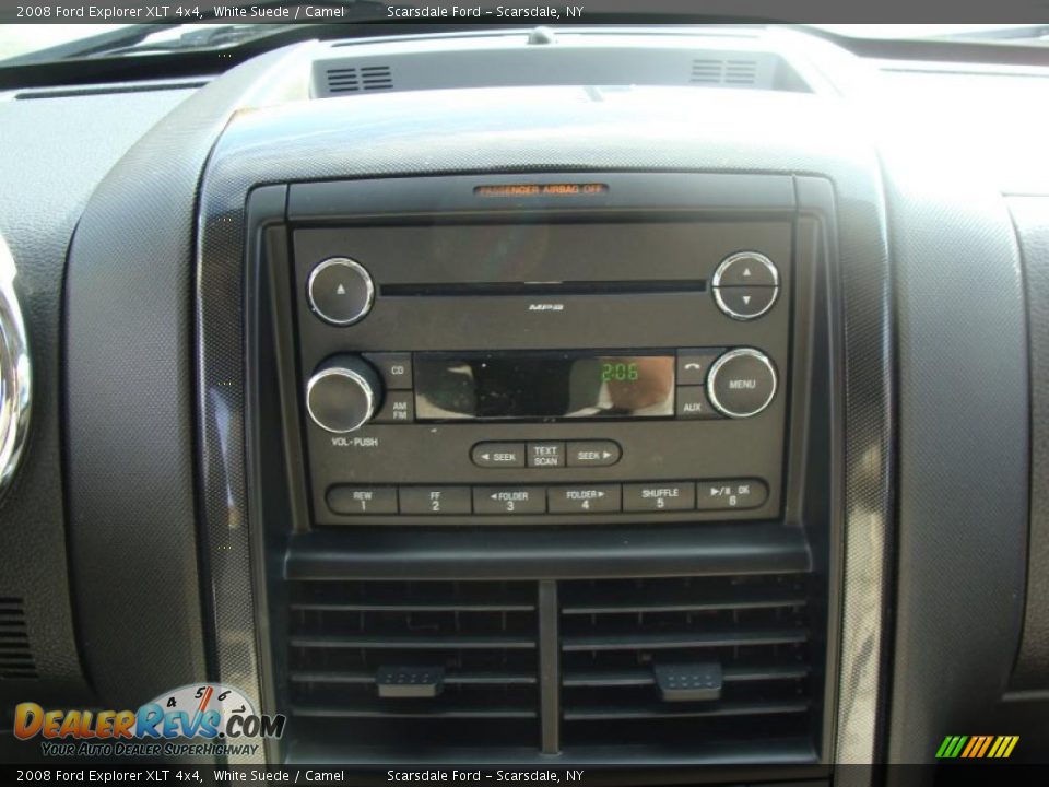 2008 Ford Explorer XLT 4x4 White Suede / Camel Photo #22