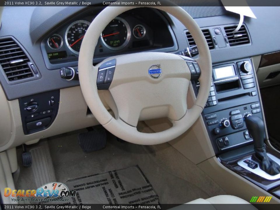 Beige Interior - 2011 Volvo XC90 3.2 Photo #5