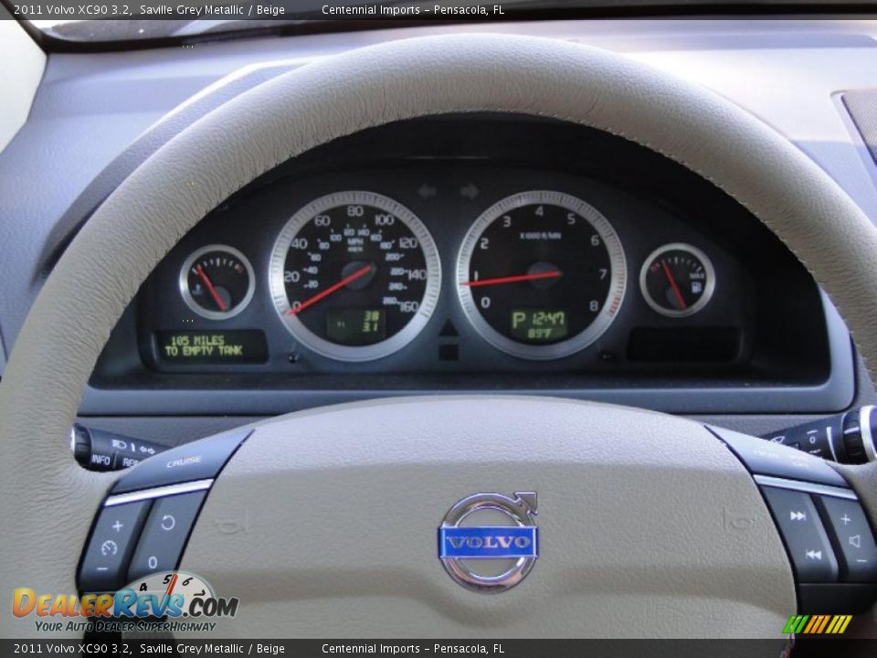 2011 Volvo XC90 3.2 Gauges Photo #7