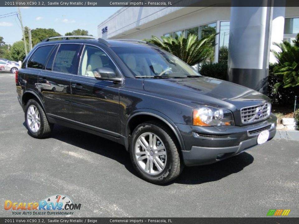 Saville Grey Metallic 2011 Volvo XC90 3.2 Photo #13