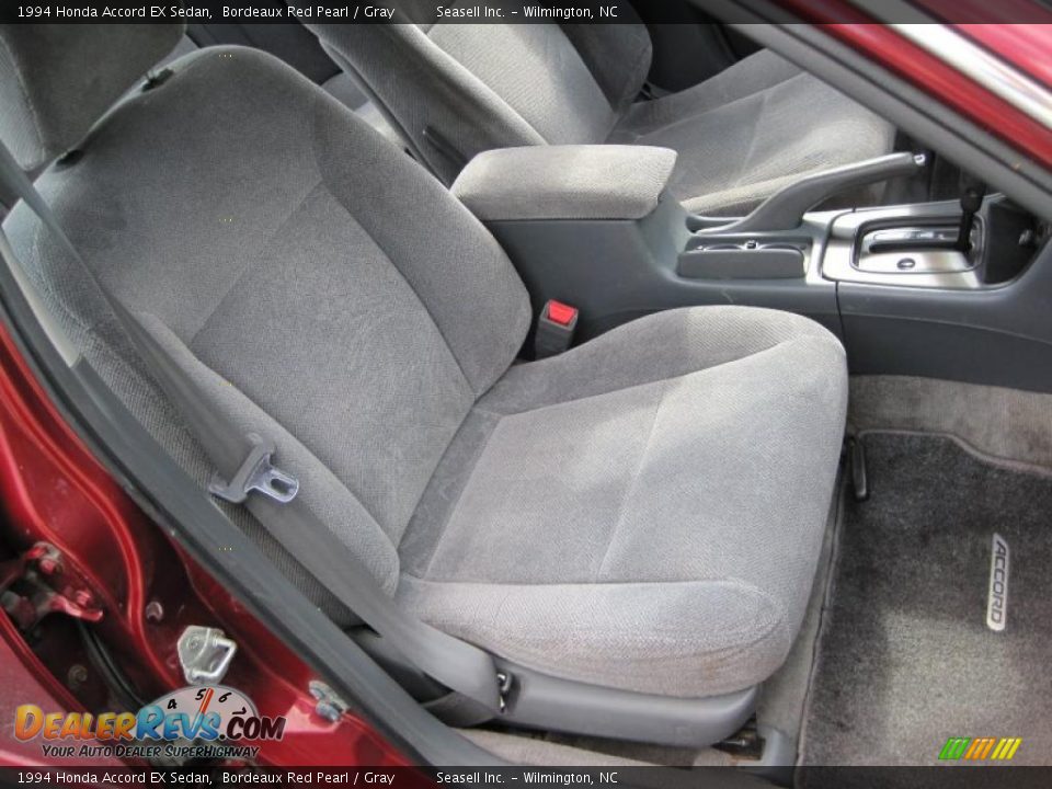 Gray Interior - 1994 Honda Accord EX Sedan Photo #11