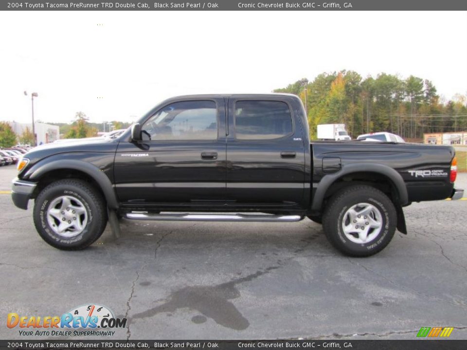 Black Sand Pearl 2004 Toyota Tacoma PreRunner TRD Double Cab Photo #4