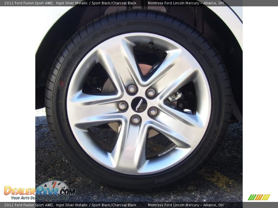 2011 Ford Fusion Sport AWD Wheel Photo #25