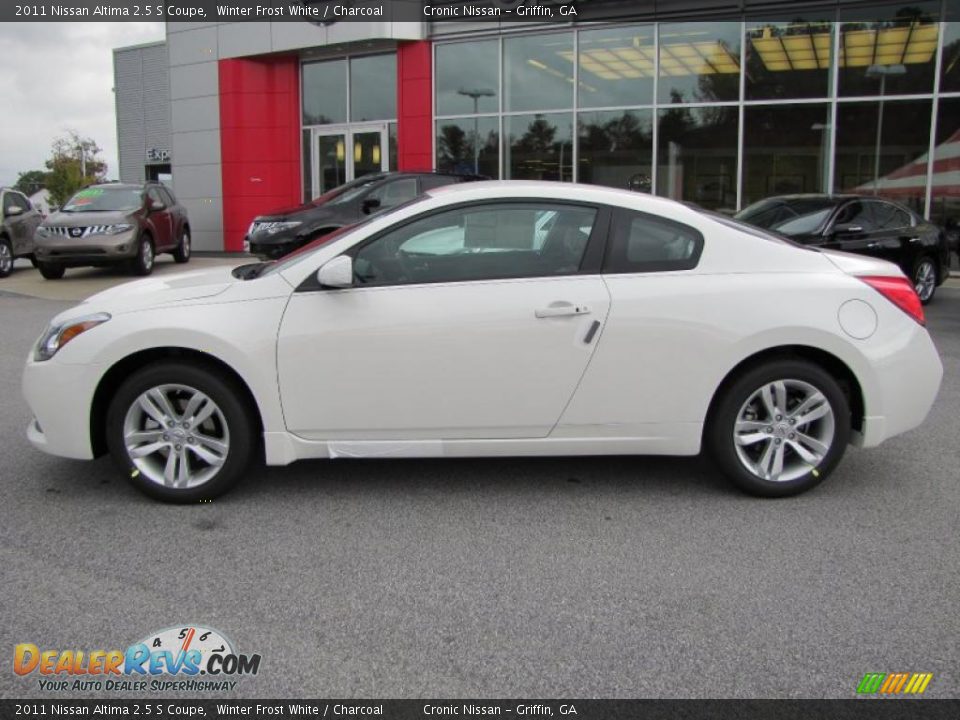2011 Nissan altima coupe winter frost #10
