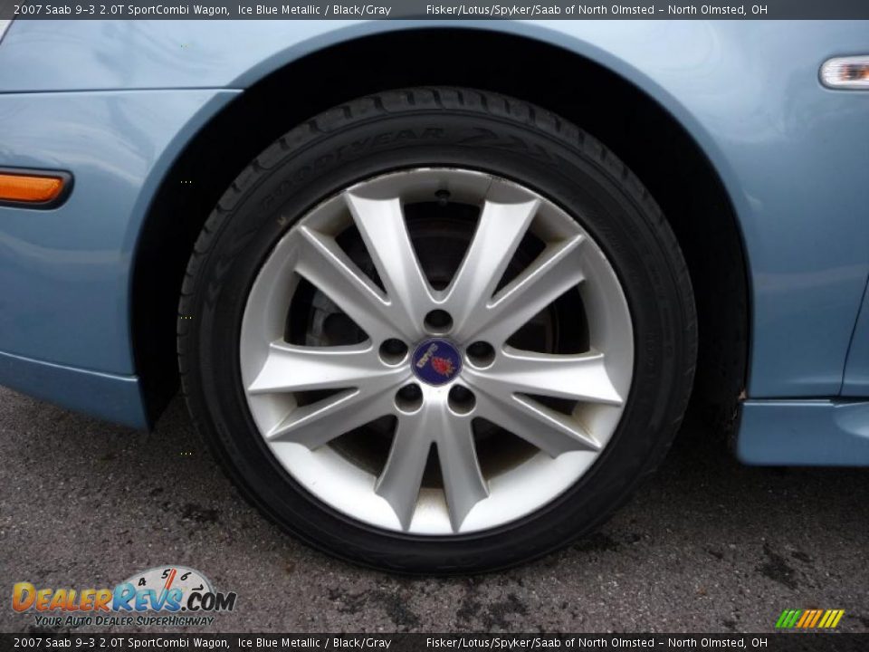 2007 Saab 9-3 2.0T SportCombi Wagon Wheel Photo #15