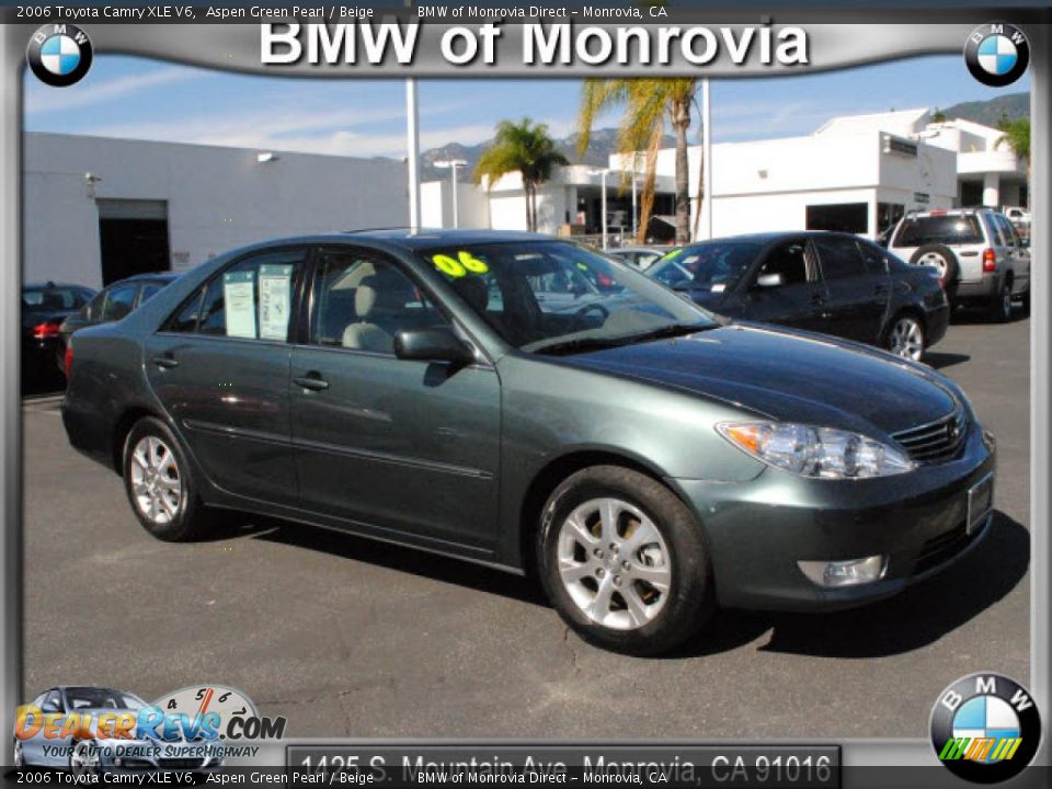 2006 toyota camry xle green #1