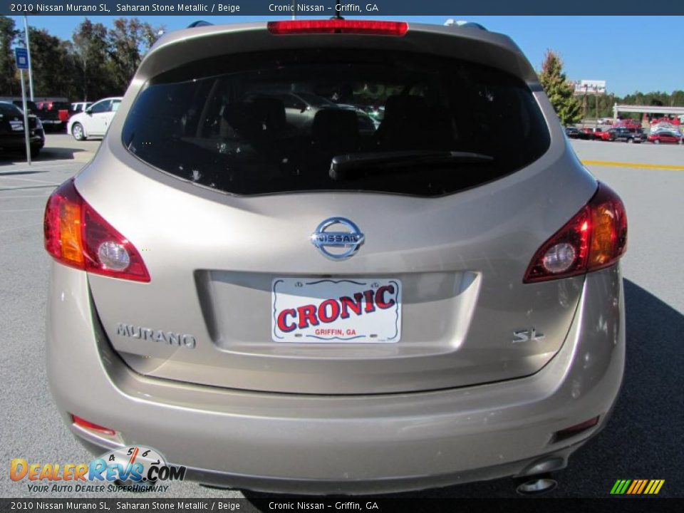 2010 Nissan Murano SL Saharan Stone Metallic / Beige Photo #4