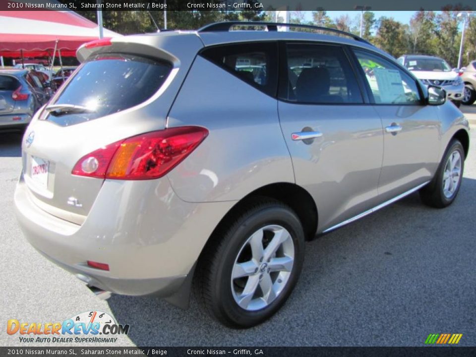 2010 Nissan Murano SL Saharan Stone Metallic / Beige Photo #5