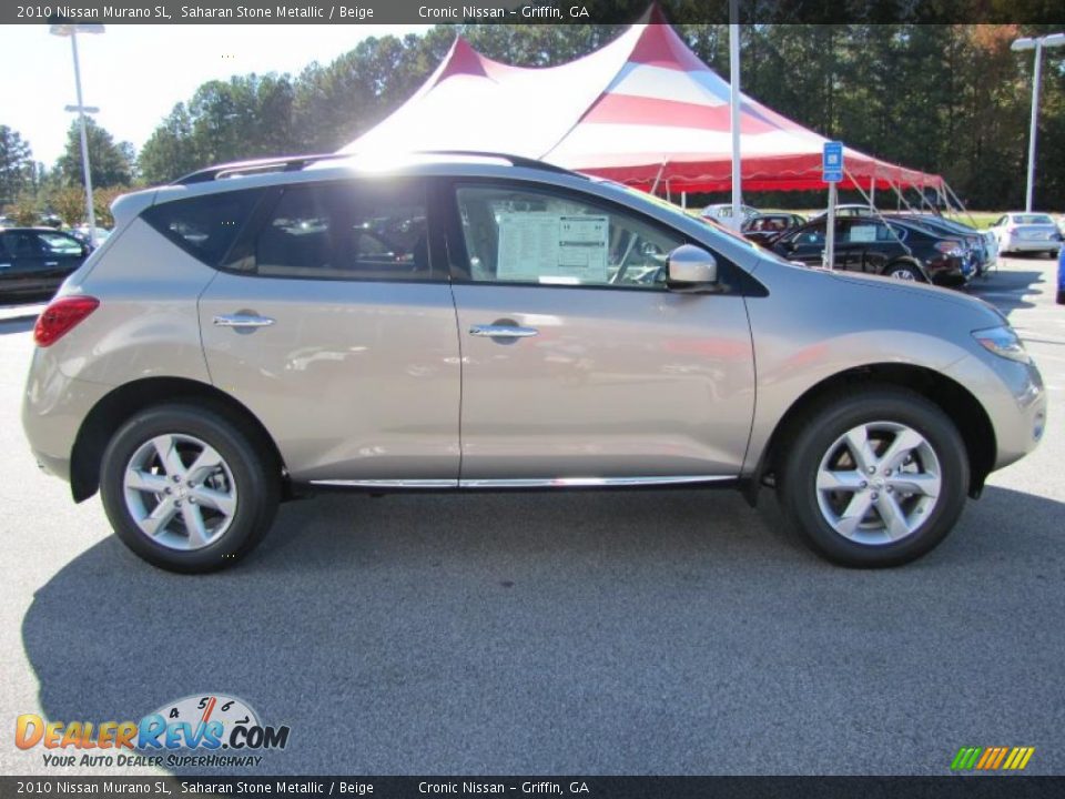 2010 Nissan Murano SL Saharan Stone Metallic / Beige Photo #6