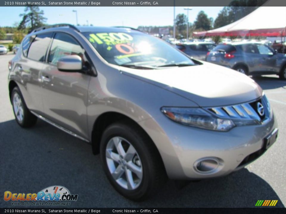 2010 Nissan Murano SL Saharan Stone Metallic / Beige Photo #7