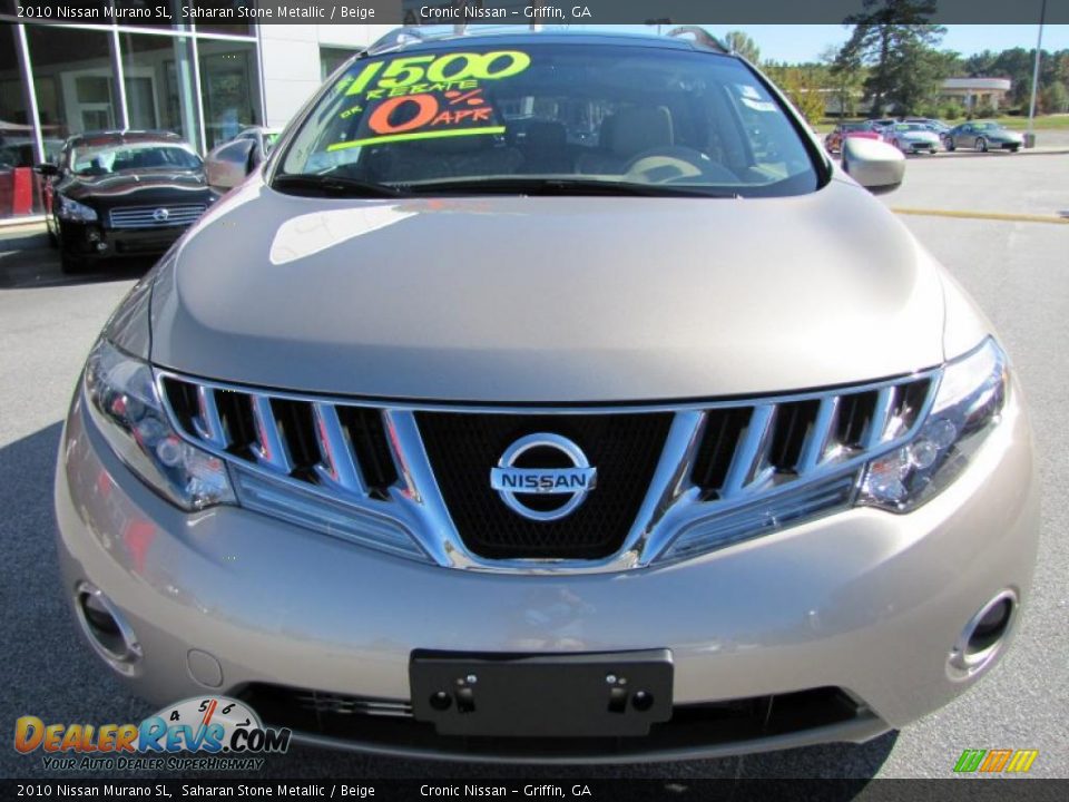 2010 Nissan Murano SL Saharan Stone Metallic / Beige Photo #8