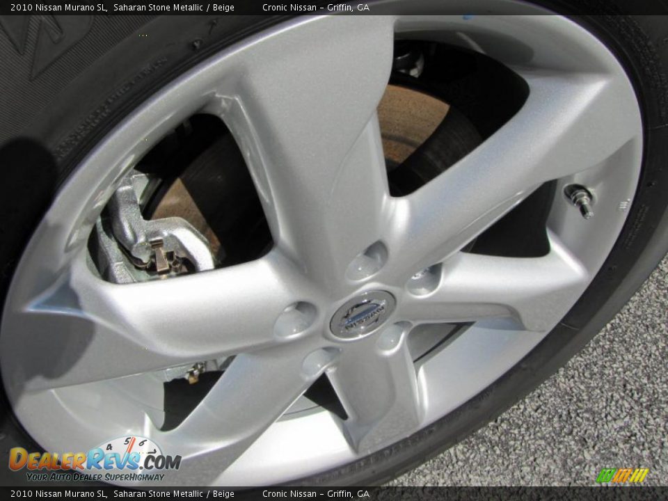 2010 Nissan Murano SL Saharan Stone Metallic / Beige Photo #9