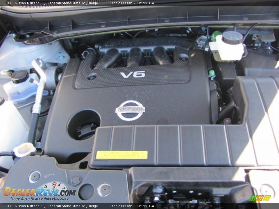 2010 Nissan Murano SL Saharan Stone Metallic / Beige Photo #10