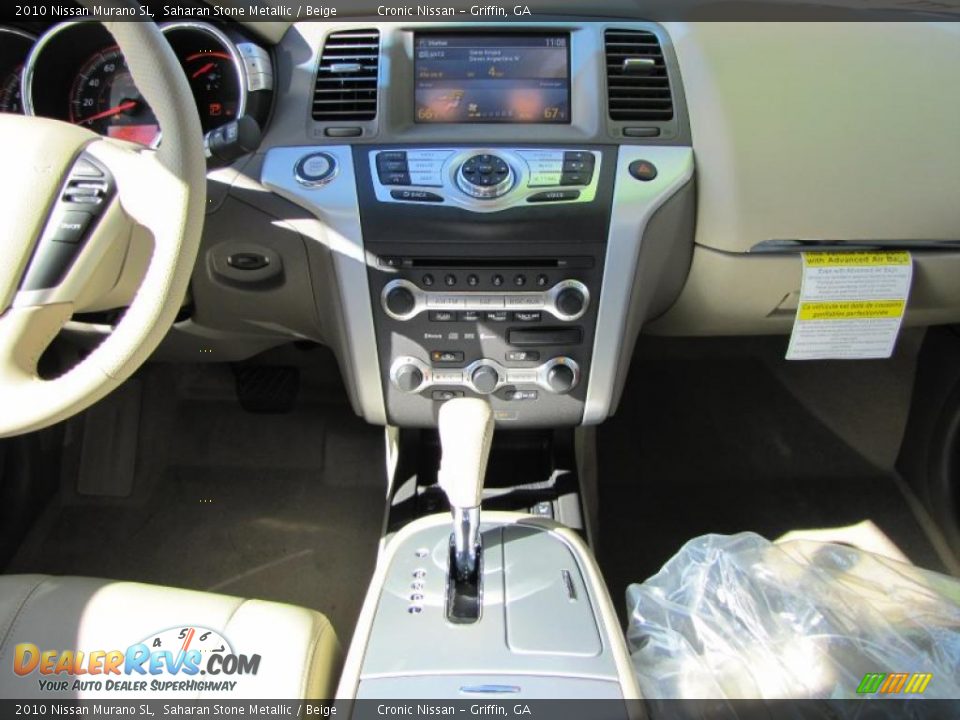 2010 Nissan Murano SL Saharan Stone Metallic / Beige Photo #11