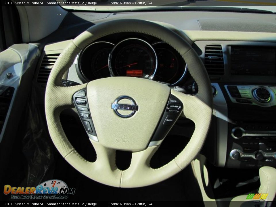 2010 Nissan Murano SL Saharan Stone Metallic / Beige Photo #12