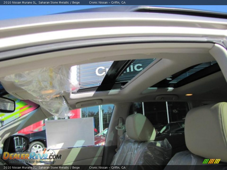 2010 Nissan Murano SL Saharan Stone Metallic / Beige Photo #13