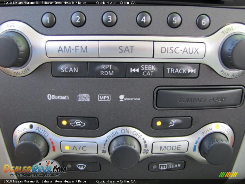 2010 Nissan Murano SL Saharan Stone Metallic / Beige Photo #16