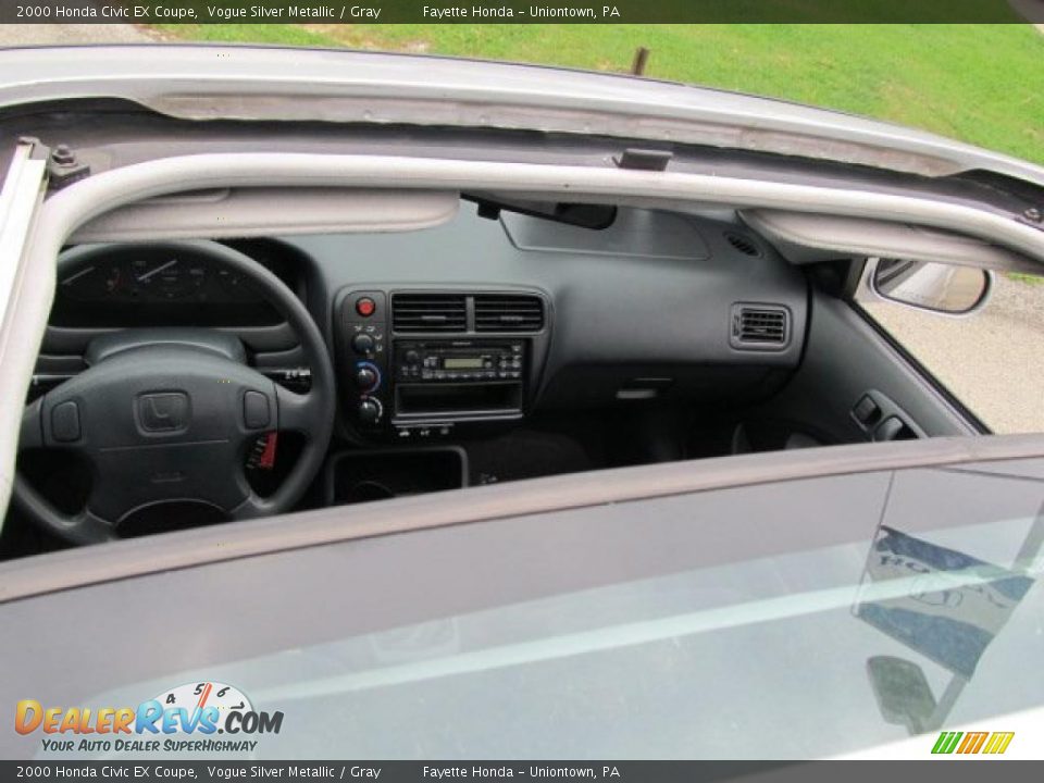 Sunroof of 2000 Honda Civic EX Coupe Photo #4