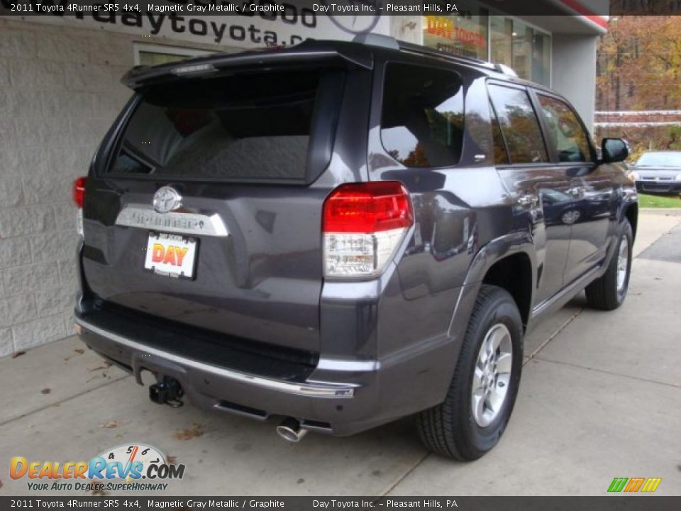 2011 Toyota 4Runner SR5 4x4 Magnetic Gray Metallic / Graphite Photo #2