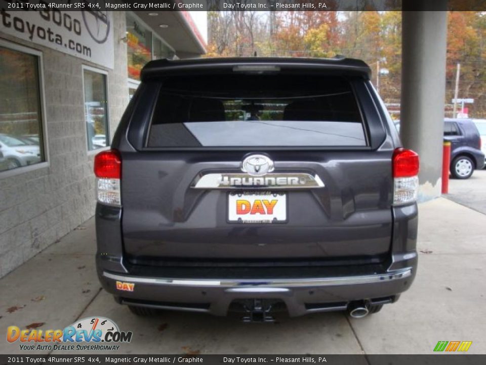 2011 Toyota 4Runner SR5 4x4 Magnetic Gray Metallic / Graphite Photo #3