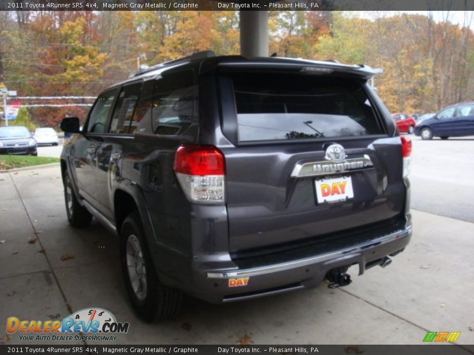 2011 Toyota 4Runner SR5 4x4 Magnetic Gray Metallic / Graphite Photo #4