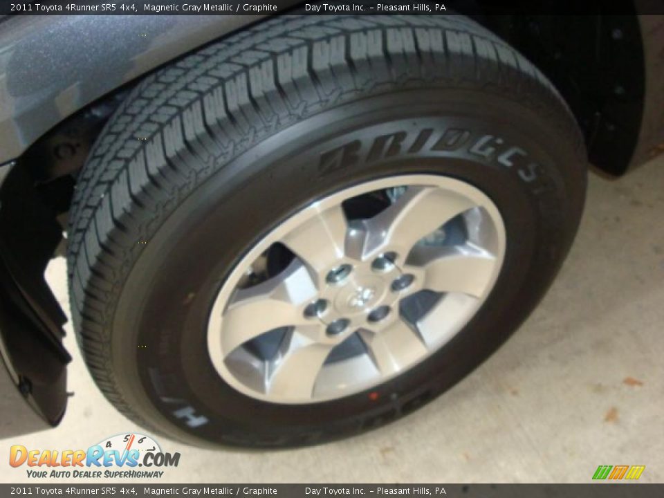 2011 Toyota 4Runner SR5 4x4 Magnetic Gray Metallic / Graphite Photo #7