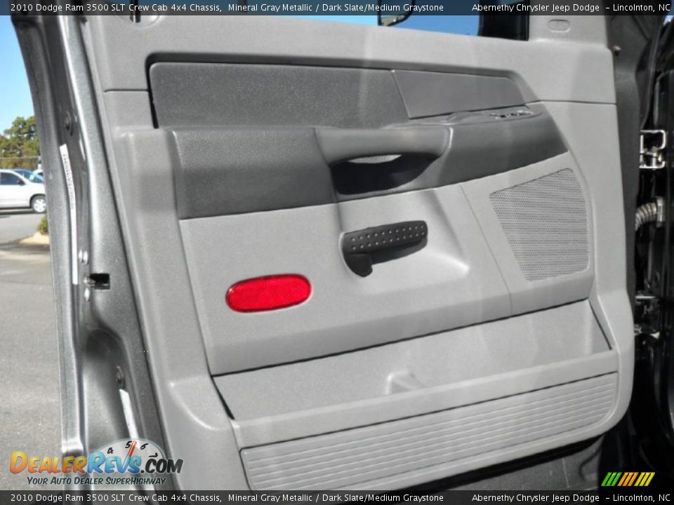 2010 Dodge Ram 3500 SLT Crew Cab 4x4 Chassis Mineral Gray Metallic / Dark Slate/Medium Graystone Photo #7