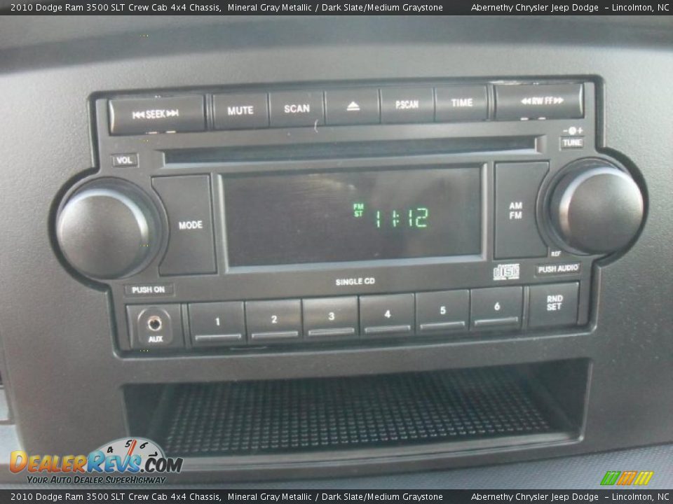 2010 Dodge Ram 3500 SLT Crew Cab 4x4 Chassis Mineral Gray Metallic / Dark Slate/Medium Graystone Photo #12