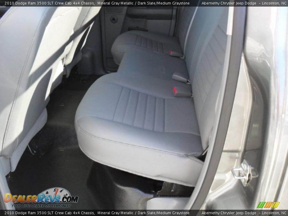 2010 Dodge Ram 3500 SLT Crew Cab 4x4 Chassis Mineral Gray Metallic / Dark Slate/Medium Graystone Photo #15