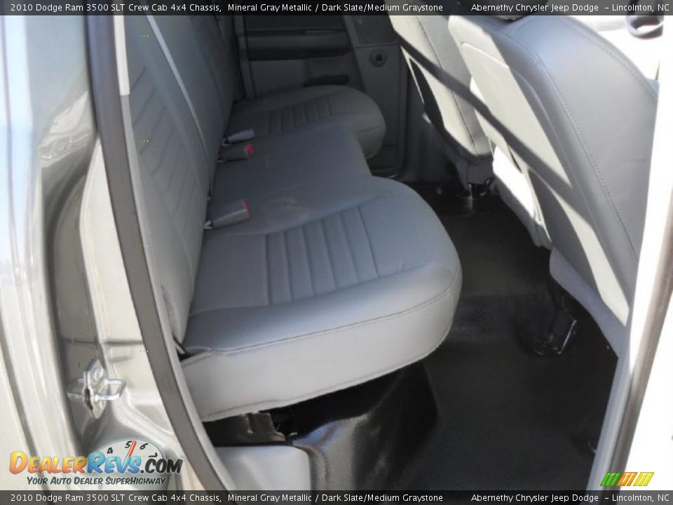2010 Dodge Ram 3500 SLT Crew Cab 4x4 Chassis Mineral Gray Metallic / Dark Slate/Medium Graystone Photo #19