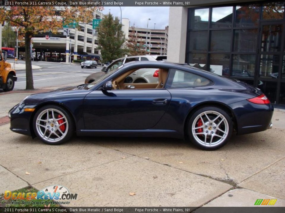 Dark Blue Metallic 2011 Porsche 911 Carrera S Coupe Photo #4