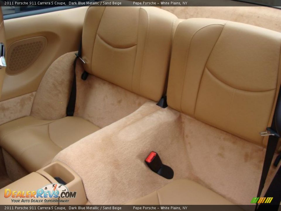 Sand Beige Interior - 2011 Porsche 911 Carrera S Coupe Photo #12