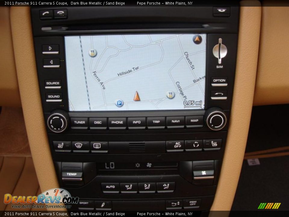 Navigation of 2011 Porsche 911 Carrera S Coupe Photo #14