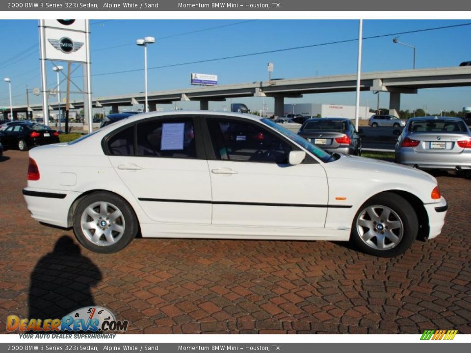2000 BMW 3 Series 323i Sedan Alpine White / Sand Photo #6 | DealerRevs.com