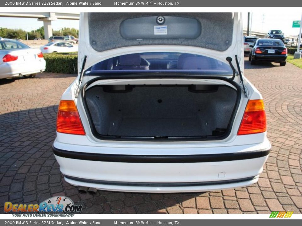 2000 BMW 3 Series 323i Sedan Alpine White / Sand Photo #11